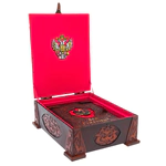 The leather-bound book "The House of Romanov. 400 years" in a box