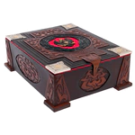 The leather-bound book "The House of Romanov. 400 years" in a box