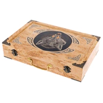 Набор для чистки оружия из карельской березы "Волк" малый