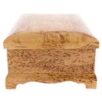 Jewelry box made of Karelian birch "Standard"