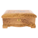 Jewelry box made of Karelian birch "Dragonfly"