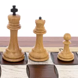 Шахматы из дуба "Лев"