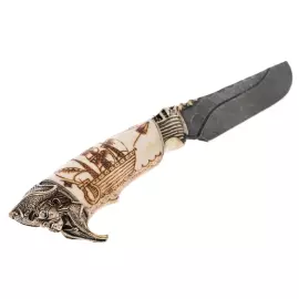 Нож из дамасской стали "Путник"