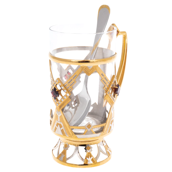 Diamond-shaped cup holder for 1 person, Zlatoust