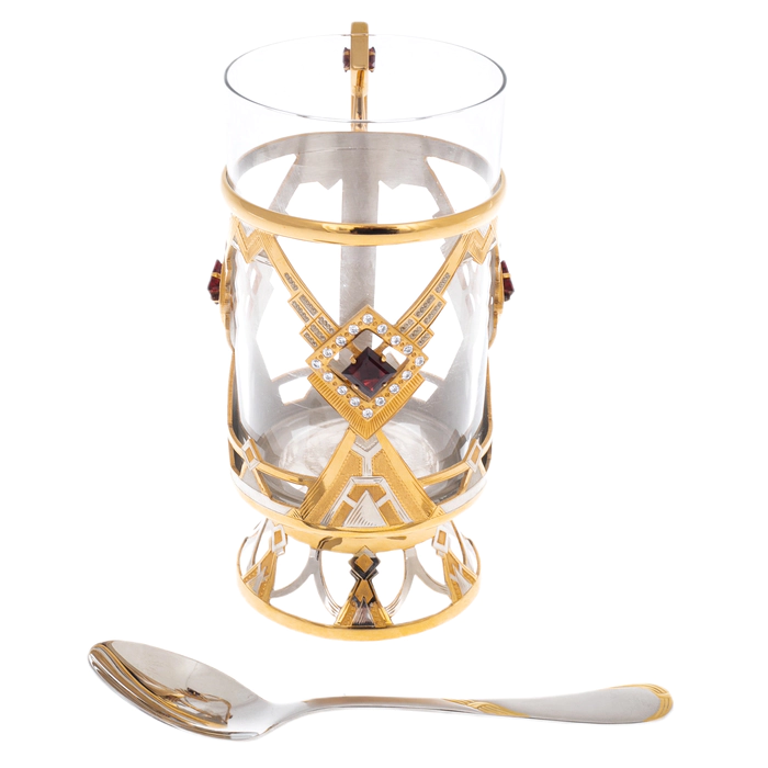 Diamond-shaped cup holder for 1 person, Zlatoust