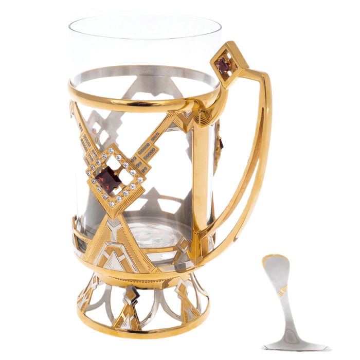 Diamond-shaped cup holder for 1 person, Zlatoust