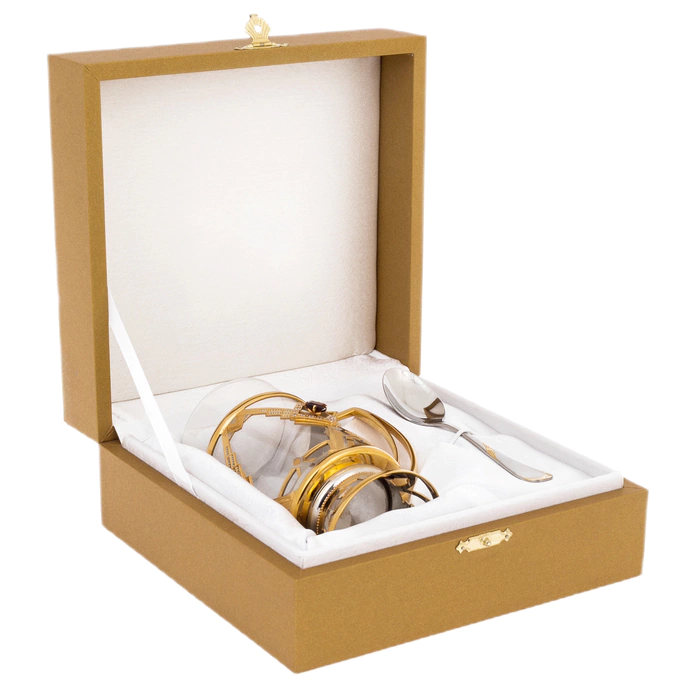 Diamond-shaped cup holder for 1 person, Zlatoust
