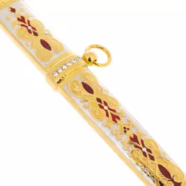 Кортик сувенирный "Георгий Победоносец" на подставке, Златоуст