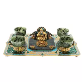 Набор для чая "Восточный" на 4 персоны, Златоуст