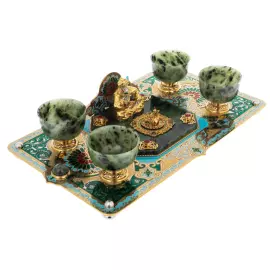 Набор для чая "Восточный" на 4 персоны, Златоуст