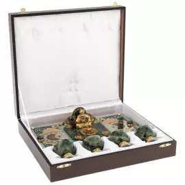 Набор для чая "Восточный" на 4 персоны, Златоуст