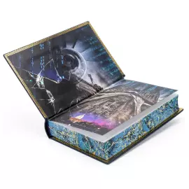 Книга в кожаном переплете "Дэн Браун. Происхождение"