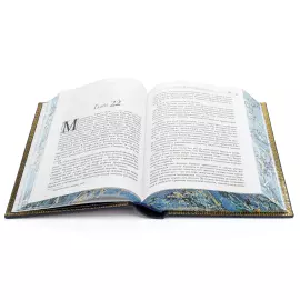 Книга в кожаном переплете "Дэн Браун. Происхождение"