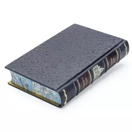 Книга в кожаном переплете "Дэн Браун. Ангелы и демоны"