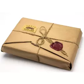 Книга в кожаном переплете "Дэн Браун. Ангелы и демоны"