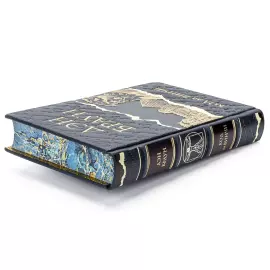 Книга в кожаном переплете "Дэн Браун. Код да Винчи"