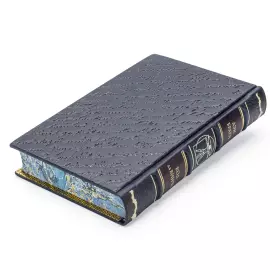 Книга в кожаном переплете "Дэн Браун. Код да Винчи"