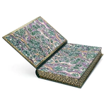 Leather-bound book "Eugene Onegin" by A.S. Pushkin.