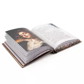 Книга в кожаном переплете "Оскар Уайльд. Портрет Дориана Грея"