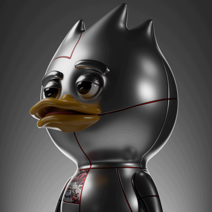 Коллекционная фигура "The Ugly Duck х Mike Tyson"