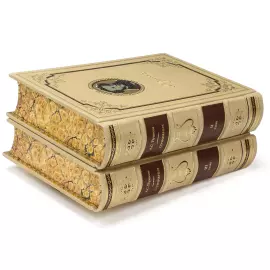 Книга в кожаном переплете "Собрание сочинений" Пушкин А.С., в 10 томах