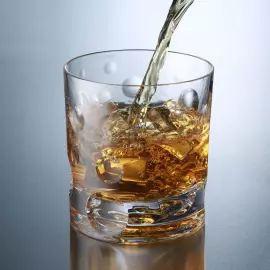 Rotating whiskey glass "Shtox 009"