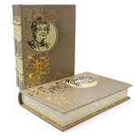 Leather-bound book "Collected Works" by F. Ranevskaya, in 3 volumes