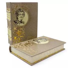 Книга в кожаном переплете "Собрание сочинений" Раневская Ф., в 3-х томах