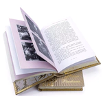 Leather-bound book "Collected Works" by F. Ranevskaya, in 3 volumes