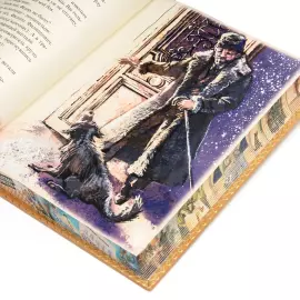 Книга в кожаном переплете "Собачье сердце" Булгаков М., французский переплет