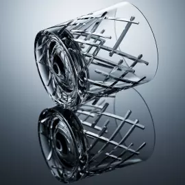 Rotating whiskey glass "Shtox 011"