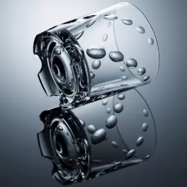 Rotating whiskey glass "Shtox 015"