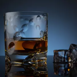 Rotating whiskey glass "Shtox 015"