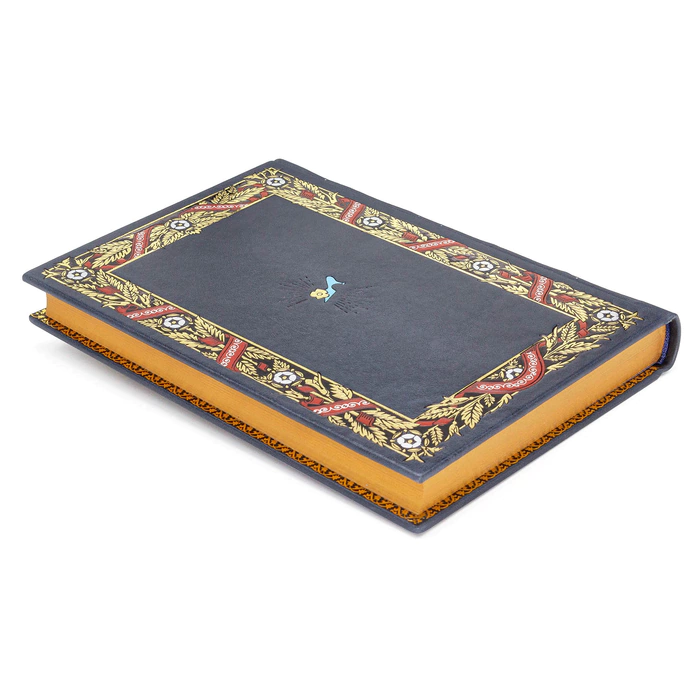 The leather-bound book Cinderella by Charles Perrault