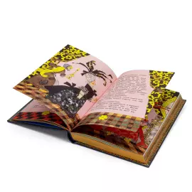 Книга в кожаном переплёте "Золушка" Шарль Перро