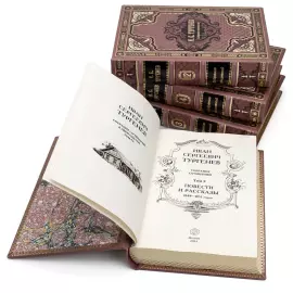 Подарочное собрание сочинений "Тургенев И.С." в 12 томах