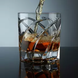 Rotating whiskey glass "Shtox 016"