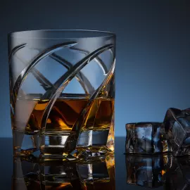 Rotating whiskey glass "Shtox 016"