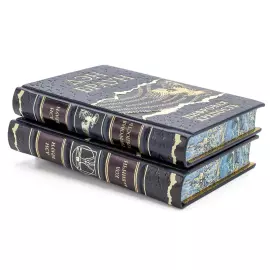 Книги в кожаном переплете "Дэн Браун. Лучшее" в 7 томах