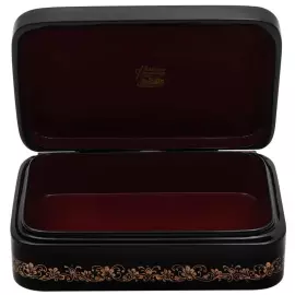 Шкатулка "Волга. Ярославль" Копалина, Федоскино