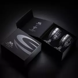 Set of rotating wine glasses "Shtox Wine 014-2" for 2 persons