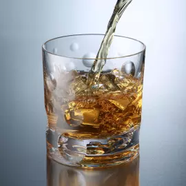 Rotating whiskey glass "Shtox 015"