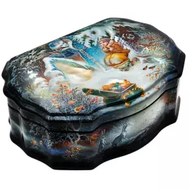 Шкатулка "Морозко" Корсакова, Федоскино