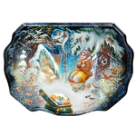 Шкатулка "Морозко" Корсакова, Федоскино