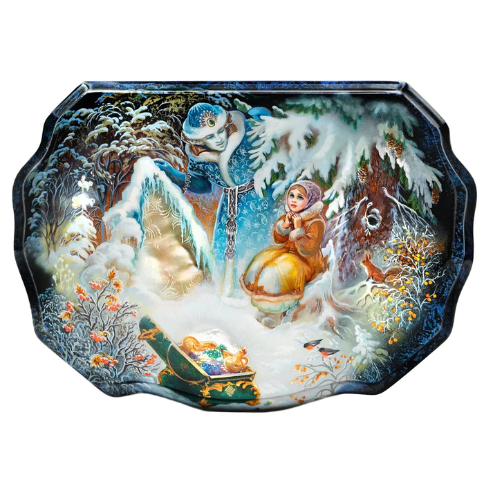 Korsakov's Morozko jewelry box, Fedoskino