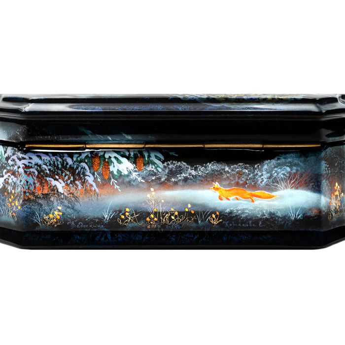 Korsakov's Morozko jewelry box, Fedoskino