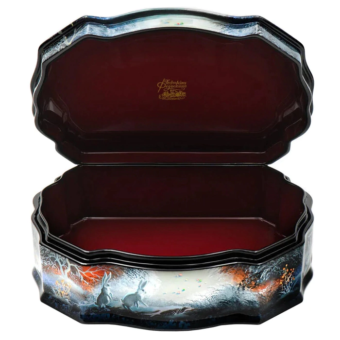 Korsakov's Morozko jewelry box, Fedoskino