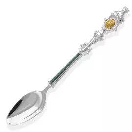 Silver tea spoon "Lantern"