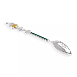 Silver tea spoon "Lantern"