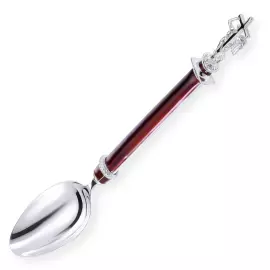 Silver tea spoon "Alexandrinsky pillar"